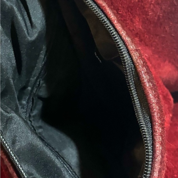 Elegant Brown and Red leather & suede Women\'s Backpack main image 7